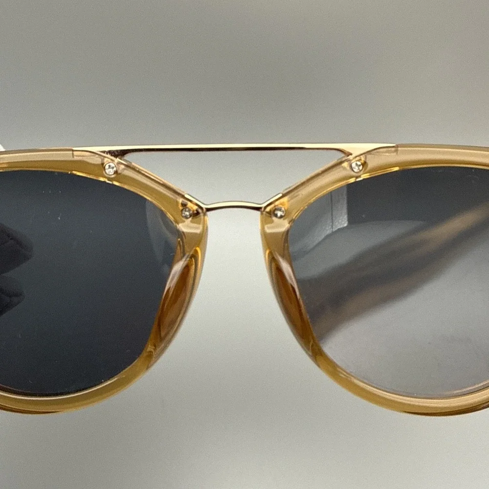 Carve AMALFI Authentic Polarized Sunglasses 3400 Brown Round Tortoise/Metal -HOT
